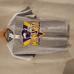 NFL team apparel Minnesota football tee shirt